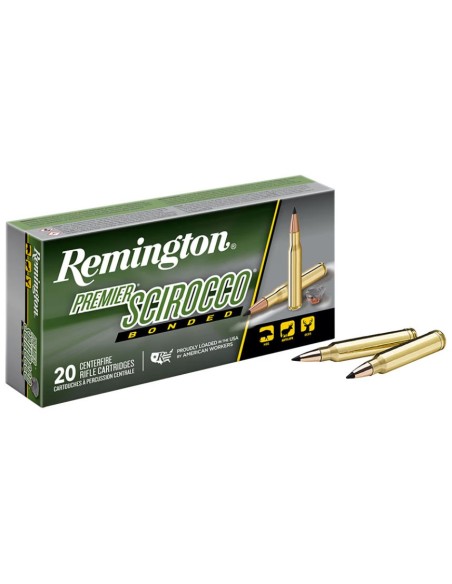 Munición metálica REMINGTON SCIROCCO BONDED - 300 RUM - 150 grains