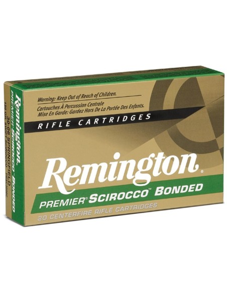 Munición metálica REMINGTON SCIROCCO BONDED - 300 RUM - 180 grains