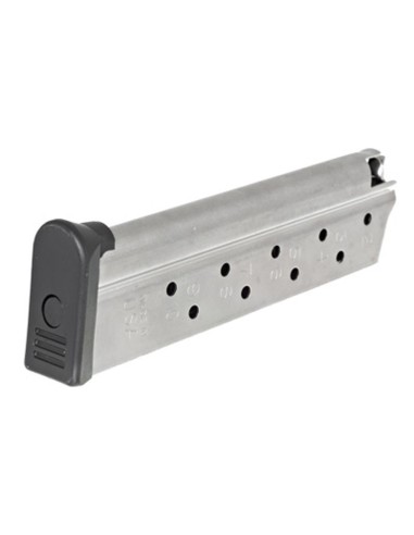 Cargador metálico RUGER SR1911 Competition 10R - 9mm.