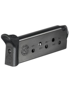 Cargador metálico RUGER LCP 6R con placa base extendida - 380 Auto