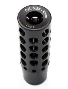 Freno de boca OPTIK ARMS calibre 5.56mm. a 8mm. - rosca M14x1 2