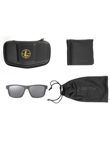 Gafas LEUPOLD KATMAI - montura gris oscura / lente gris claro brillo