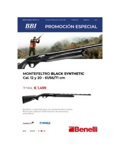 Escopeta Benelli Montefeltro Black