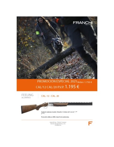 Escopeta Franchi Feeling Aluminio