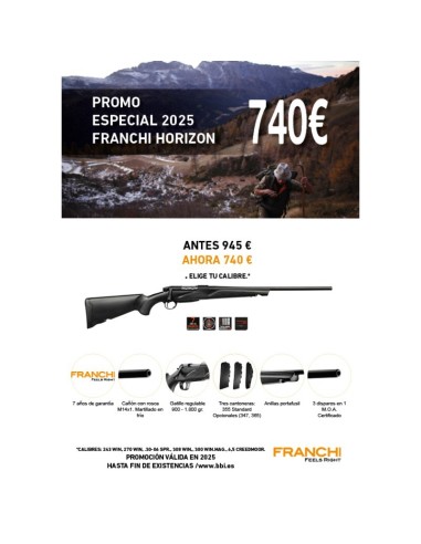 Rifle Franchi Horizon Black Synthetic