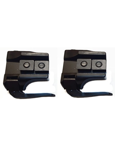 Monturas APEL modelo BLASER R8 acero - carril Zeiss BH10