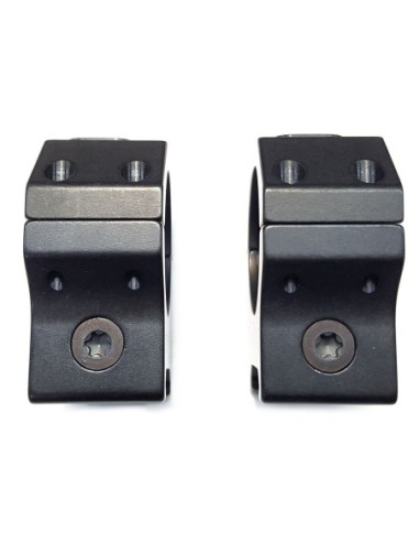 Juego de anillas APEL Blue-line para Picatinny - 36mm. BH10 con conector