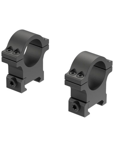 Juego de Anillas LEUPOLD Open Range Cross-Slot 1" [Fijas] - Altas