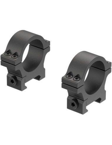 Juego de Anillas LEUPOLD Open Range Cross-Slot 30mm. [Fijas] - Bajas