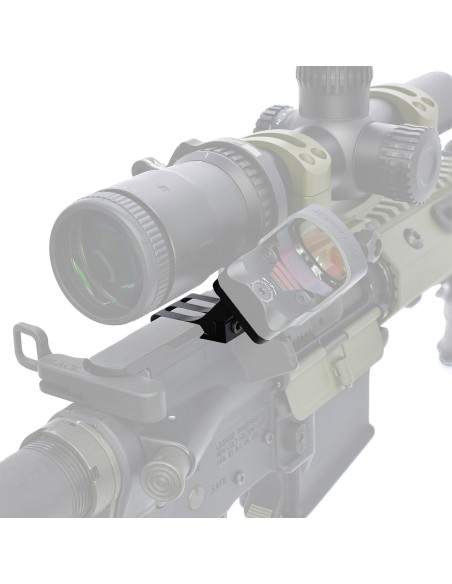 Montura Picatinny lateral WARNE Red-dot 45 grados para Reflex - diestro