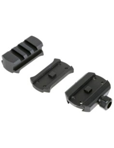 Montura modular WARNE Red-dot carril Picatinny 2