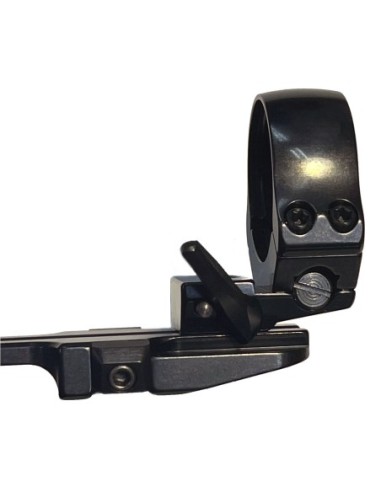 Montura APEL carril fijo con pies pivotantes para Merkel K5 - 30mm. bajas BH17