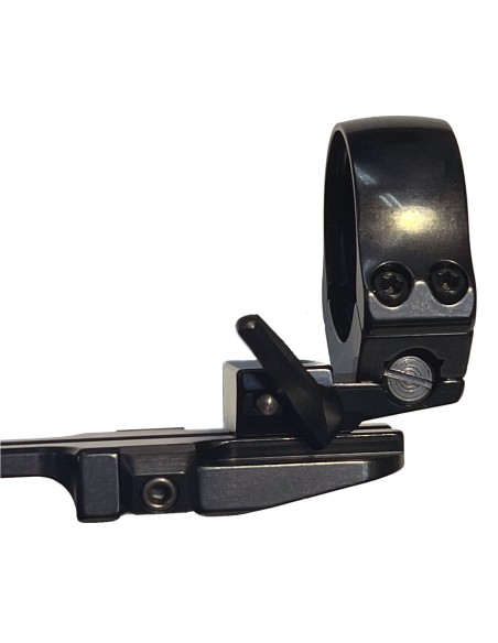 Montura APEL carril fijo con pies pivotantes para Merkel K5 - 30mm. bajas BH17