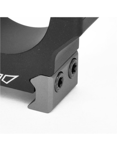 Juego de Anillas WARNE  HyperLite 30mm. [Fijas] - Medianas