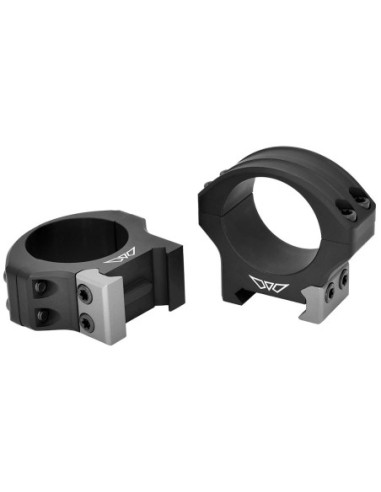 Juego de Anillas WARNE  HyperLite 30mm. [Fijas] - Bajas