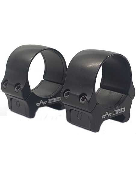 Juego de anillas APEL Blue-line para Picatinny - 30mm. BH5