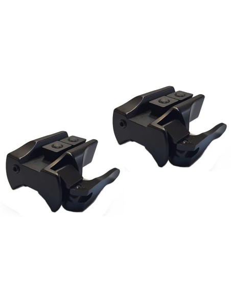 Monturas APEL modelo BLASER R93 acero - carril Zeiss BH10