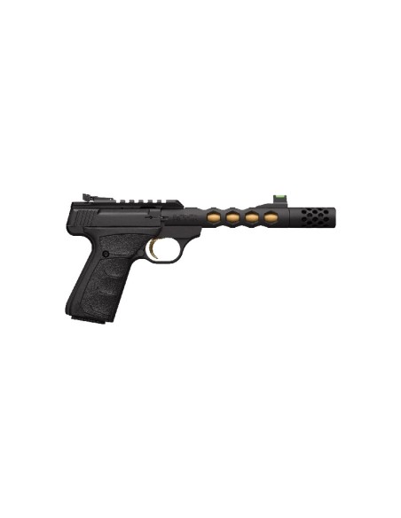 Browning Buck Mark Vision Black Gold UFX .22 LR | Pistola tiro deportivo