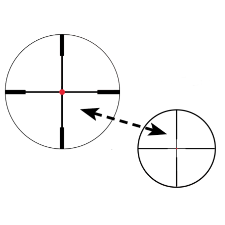 Visor Nikko Stirling Ultimax 1-6x24
