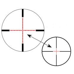 Visor Nikko Stirling Diamond Primer Plano Focal 34mm 2
